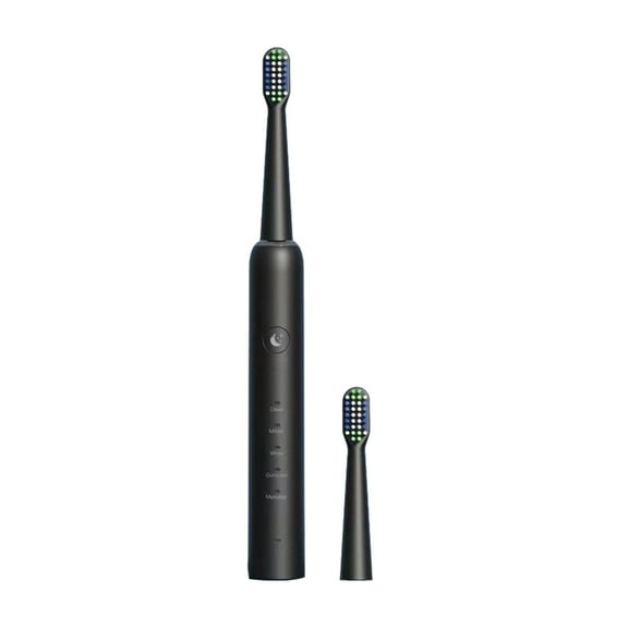 Byujiro Electric Toothbrush with 2 Brush Heads, Five Cosmetic Dentistry Modes, IPX7 Water Resistants Newly Upgraded Toothbrush with Long Life and Fast Charging