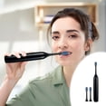 thumbnail image 1 of Byujiro Electric Toothbrush with 3 Brush Heads, Low Noise, Portable, Smart Timer Toothbrush IPX7 Water Toothbrush Vibration, 1 of 8