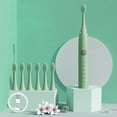 thumbnail image 1 of Byujiro Electric Toothbrush with 6 Brush Heads, Soft Bristle Toothbrush Rechargeable Adult Toothbrush, 1 of 8