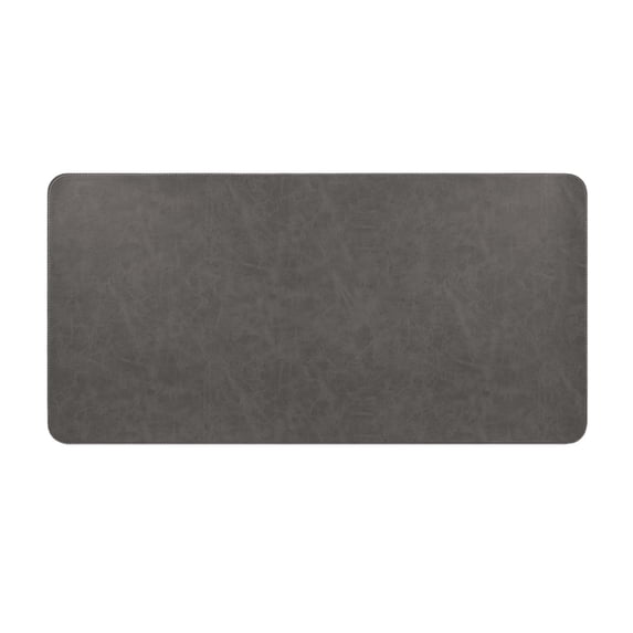 Byujiro Faux Leather Large Extended Desk Mouse Pad, 31.5x15.7 Inch Waterproof Smooth Full Desk Protector Mat, Stain Resistant Desk Cover for Laptop Office Gaming, Wide Work Surface Computer Accessory