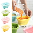 thumbnail image 1 of Byujiro Food Storage Container 4PCS Baby Food Box Childrens Food Storage Artifact Material Multifunctional Use Sealed Preservation Portable Easy to Meet Babys Dietary Needs Home and Kitchen, 1 of 9