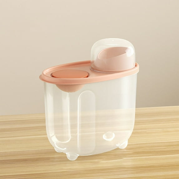Byujiro Food Storage Container with Measuring Cup Large Capacity Cereal ...
