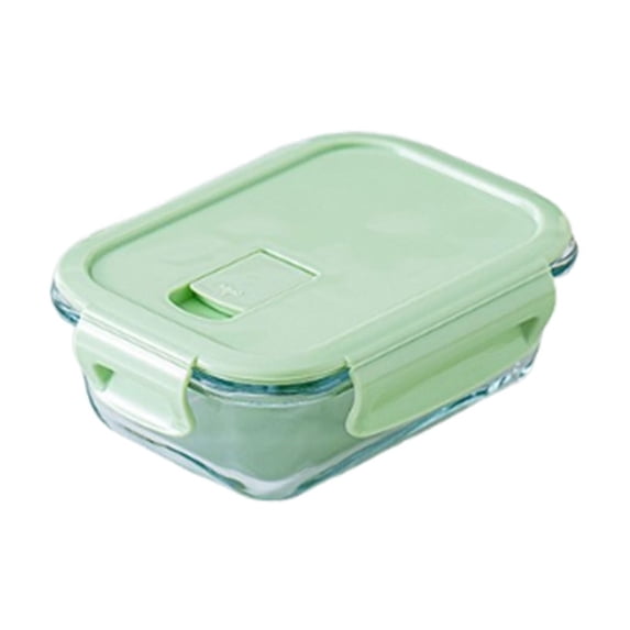 Byujiro Glass Food Storage Containers with Lids 370ml/12.5oz Microwave Lunch Box for Meal Prep, Lunch & Leftovers