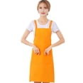 thumbnail image 1 of Byujiro H-Back Waterproof Apron with Pocket Adult Women Men Work Apron for Kitchen Cooking Chef BBQ, 1 of 5