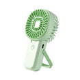 thumbnail image 1 of Byujiro Handheld USB Mini Fan with Foldable Stand 3 Speed Adjustable Strong Wind Portable Quiet Personal Cooling Fan Compact Small Fan for Office, Travel, Student Dorm & Outdoor Use, 1 of 6