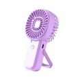 thumbnail image 1 of Byujiro Handheld USB Mini Fan with Foldable Stand 3 Speed Adjustable Strong Wind Portable Quiet Personal Cooling Fan Compact Small Fan for Office, Travel, Student Dorm & Outdoor Use, 1 of 6