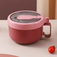 thumbnail image 1 of Byujiro Insulated Bowl Microwave-Safe for Students, Office & Outdoor, Lunch Box for Noodles & Meals, 1 of 6