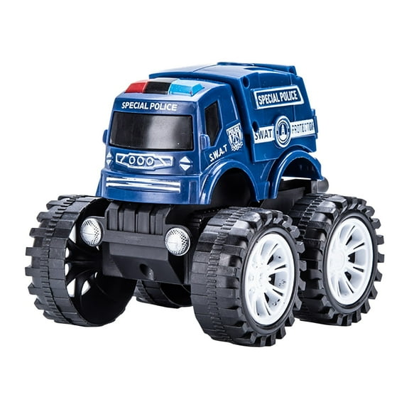 Byujiro Kids Inertial Off-Road Stunt Car Toy Engineering Vehicle Model with 360° Rotation Cool Racing Car for Boys Girls Birthday Gift & Outdoor Play