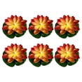 thumbnail image 1 of Byujiro LED Floating Lights 6 Pack) Waterproof Pond & Pool Decor, Ideal for Outdoor Ambiance, Wedding Centerpieces & Backyard Party Lighting, 1 of 5