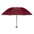 thumbnail image 1 of Byujiro Large Folding Umbrella Waterproof Sun & Rain Umbrella 10-Rib Reinforced Portable Umbrella for Family, Travel & Outdoor Use, 1 of 6