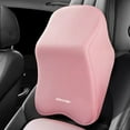 thumbnail image 1 of Byujiro Memory Foam Car Neck Pillow Ergonomic Breathable Car Headrest Cushion for Neck & Back Support, Pressure-Relief Seat Pillow for Driving, Commuting, Long Trips & Office Chair, 1 of 6