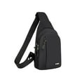 thumbnail image 1 of Byujiro Men's Multi-Pocket Sling Chest Bag Casual Water-Resistant Crossbody Backpack Compact Utility Shoulder Bag for Work, Travel and Daily Commute, 1 of 5