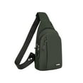 thumbnail image 1 of Byujiro Men's Multi-Pocket Sling Chest Bag Casual Water-Resistant Crossbody Backpack Compact Utility Shoulder Bag for Work, Travel and Daily Commute, 1 of 6