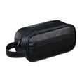thumbnail image 1 of Byujiro Men's PU Leather Travel Toiletry Bag Water-Resistant Business Dopp Kit Portable Large-Capacity Shaving & Grooming Organizer with Handle, 1 of 3