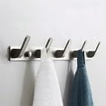 thumbnail image 1 of Byujiro Metal Wall Hooks Towel Rack Multi-Purpose Organizer for Bathroom, Entryway & Bedroom, 1 of 8