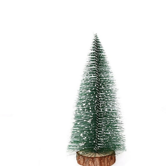 Byujiro Mini Christmas Tree Stick White Cedar Desktop Small Christmas Tree Christmas Decorations Portable Holiday Tree