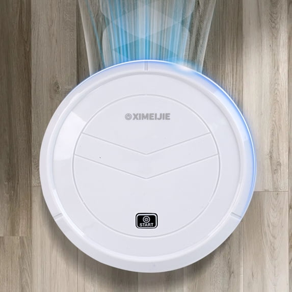 Byujiro Mini Robot Vacuum Cleaner Vacuuming & Mopping for Home Use, Rechargeable, Compact Design, Great for Gifting