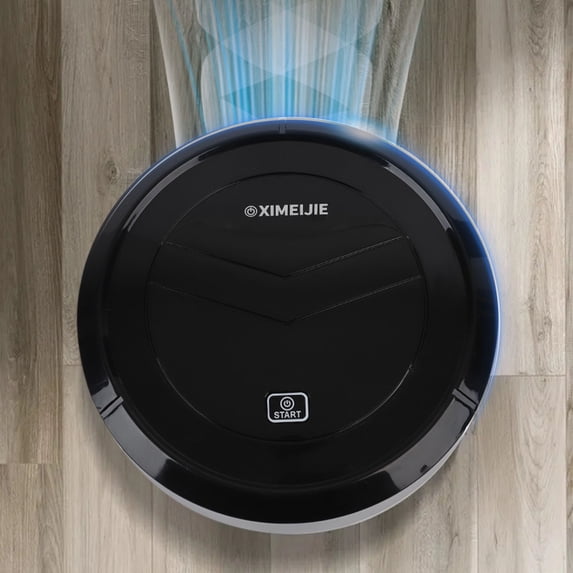 Byujiro Mini Robot Vacuum Cleaner Vacuuming & Mopping for Home Use, Rechargeable, Compact Design, Great for Gifting