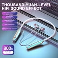 thumbnail image 1 of Byujiro Neckband Bluetooth Earbuds Around The Neck Wireless Bluetooth Headset Plug-in Sports Running Gaming Oversized Battery, 1 of 2