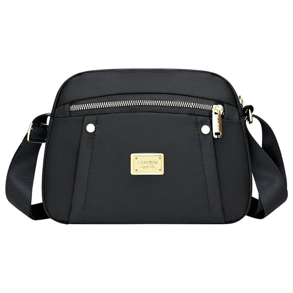 Byujiro New One Shoulder Crossbody Bag Large Capacity Multi Compartment Women's Bag