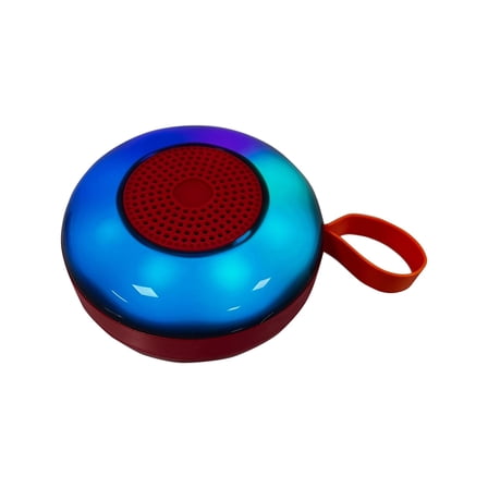 Byujiro Outdoor Bluetooth Speaker with Colorful Lights, Bike Mountable Wireless Speaker, Waterproof Hiking Speaker for Backpack, Cycling, Camping and Travel