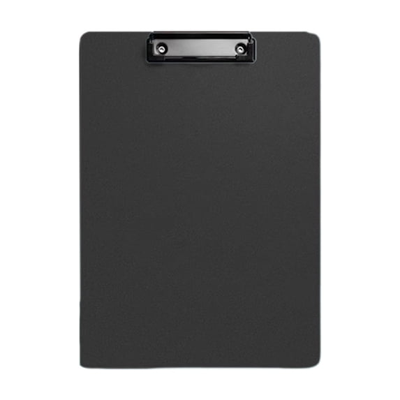 Byujiro Plastic Clipboard Writing Pad with Secure Low Profile Clip, Professional Document Holder for Office, Students & Classroom Paper Organization
