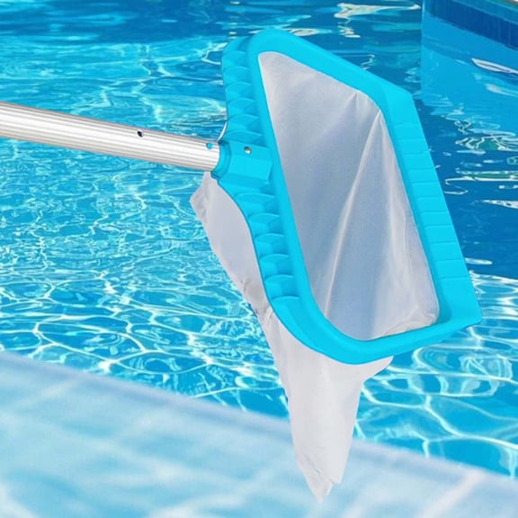 Byujiro Pool Leaf Skimmer Net Head (No Pole), Water Pool Debris Catcher, Fine Mesh Cleaning Tool for Pools, Fish Ponds & Spas, Durable Frame for Efficient Leaf & Debris Removal