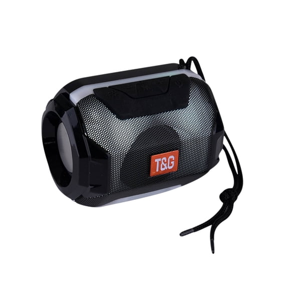 Byujiro Portable Bluetooth Speaker Wireless with Color LED Luminous Speaker Outdoor Radio, Outdoor Party Speaker for Beach, Camping & Home Use, Ideal Gift Idea