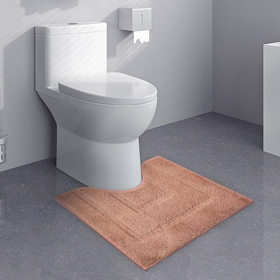 Byujiro Quick Dry Bath Mat Bathroom Floor Mat Bathroom U-shaped Thickened Mat Water Absorbing Door Mat Drying Foot Mat Toilet Islip Carpet