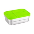 thumbnail image 1 of Byujiro Rectangular Food Storage Container 720ml/24oz Stainless Steel Meal Prep Containers with Lids Airtight & Leak Proof for Kitchen Organization, 1 of 4