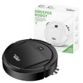 thumbnail image 1 of Byujiro Robot Vacuum Cleaner, Sweeping Robot, Slim Quiet, Cleans Hard Floors To Medium-Pile Carpets, Integral Memory Multiple Cleaning Modes Vacuum, 1 of 4