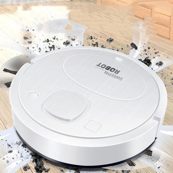 Byujiro Robot Vacuum USB Charging High Suction Sweeping and Mopping Integrated Compact Vacuum Cleaner
