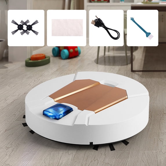Byujiro Robot Vacuum for Pet Hair & Hard Floors Sweeping Machine Vacuum Cleaner Home Appliances