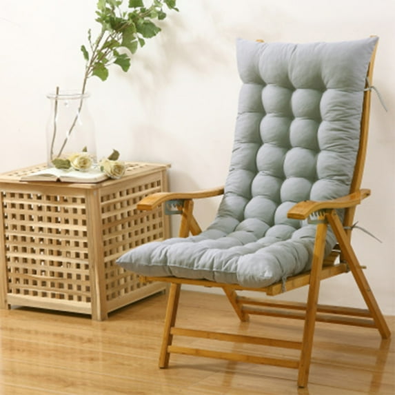 Byujiro Rocking Chair Cushion Seat Cushions for Home Use- Tufted Corduroy Floor Cushions for Living Room Tatami-47 Inch