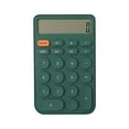 thumbnail image 1 of Byujiro Slim 12-Digit Basic Desktop Calculator Compact Design with Clear LCD Display, Easy-Press Round Buttons for Students, Office, Home & School Supplies, 1 of 2