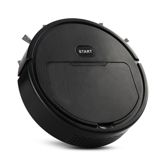 Byujiro Small Robot Vacuum Cleaner 3-in-1 Sweeping/Suction/Mopping USB Rechargeable for Hard Floors & Carpets