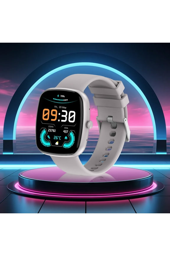 Smart Sports Watch Bracelet Advanced Bluetooth Calling and Extra Long Battery Life Customised Dials with Multiple Patterns