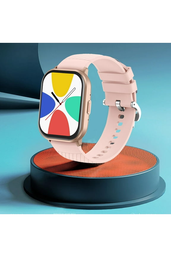 Smart Sports Watch Bracelet Bluetooth Calling and Extra Long Battery Life Customised Dials with Multiple Patterns 2.01-inch Display