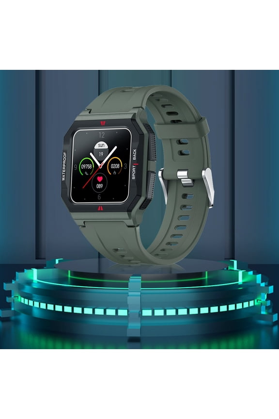 Smart Watch 1.3 Inch Screen Custom Dial with Multiple Sports Modes Message Reminder Long Battery Life IP68 Waterproof Smartwatch