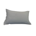 thumbnail image 1 of Byujiro Solid Washed Cotton Pillowcase 19x29in Soft Breathable Pillow Cover for Bedroom, Guest Room, and All-Season Use, 1 of 6