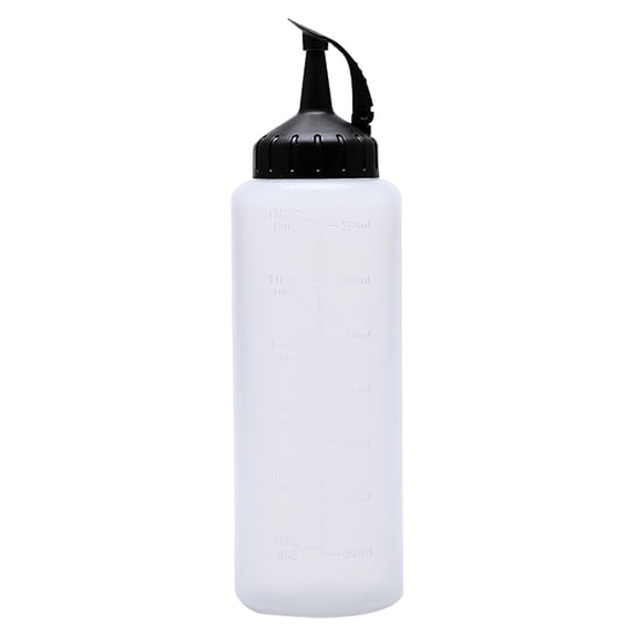 Byujiro Squeeze Oil Dispenser 11.8oz for Kitchen, Grilling & Cooking, Mess-Free & Refillable for Home & Everyday Use
