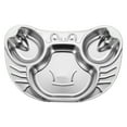 thumbnail image 1 of Byujiro Stainless Steel Kids Divided Plate 3-Compartment Meal Tray Cute Animal Design for Home Meal Prep & Dining, 1 of 3