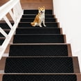 thumbnail image 1 of Byujiro Stair Treads 8x30in Stair Mats No Slip Carpet Stair Treads Non-Slippery Rug Slip Resistive Indoor Runner for Kids Elders and Pet with Reusable Adhesive Easy to Clean, 1 of 6