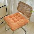 thumbnail image 1 of Byujiro Thickened Velvet Cushion Chair Cushion Sofa Floating Window Tatami Cushion Car Seat Cushion Kneeling Futon Cushion Washable Size 17.72x17.72 Inches, 1 of 6