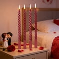 thumbnail image 1 of Byujiro Twisted Candle Set (4pcs) Sleek Dripless Design, Perfect for Dinner Parties, Table Decor, Wedding Receptions & Romantic Evenings, 1 of 6