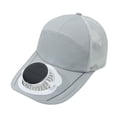 thumbnail image 1 of Byujiro USB & Solar Powered Fan Baseball Cap Dual Power Supply Breathable Mesh Sun Hat with Cooling Fan Outdoor Sun Protection Cap for Sports, Hiking, Beach & Gardening Use, 1 of 5
