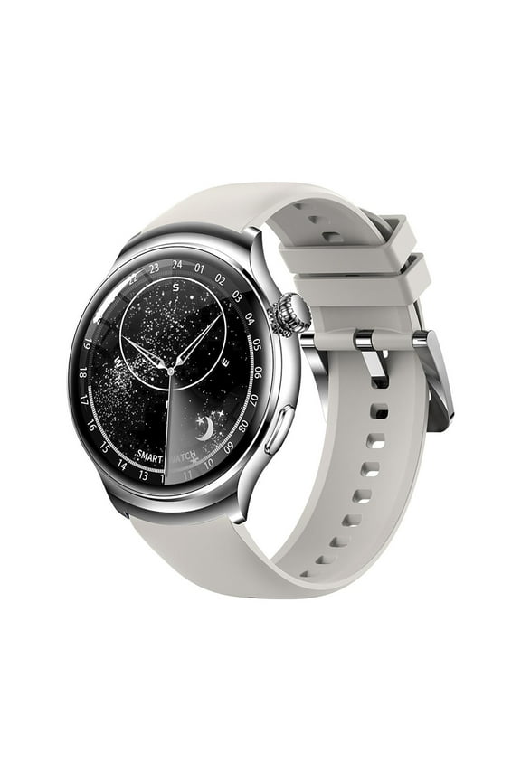 Wearable Smart Watch Multifunction Round Screen Wireless Magnetic Charging Custom Dial Motion Record IP68 Watertightness Bluetooth Playback Function