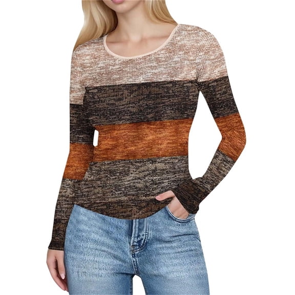 Byworldtasic Blouses for Women Dressy Casual Long Sleeve Fall Fashion Tops Trendy Shirts Womens Clothes