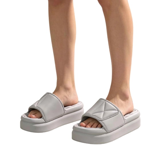 Byworldtasic Cloud Sandals EVA Thick Sole House Shower Slippers Lightweight Non-Slip for Indoor,Outdoor,Beach