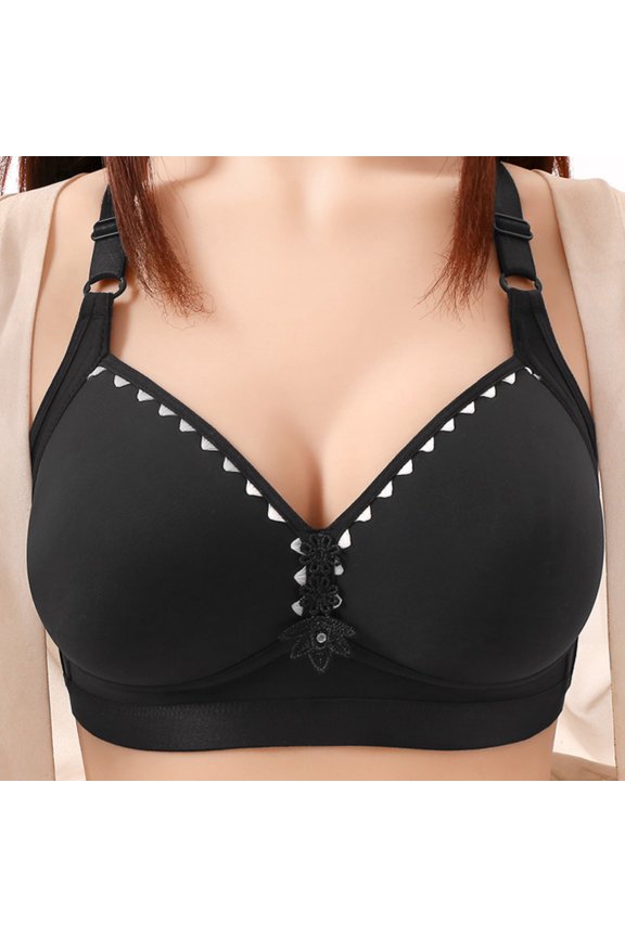 Full Coverage Cozy Adjustable Bra for Women Comfort Wirefree Seamless Bra